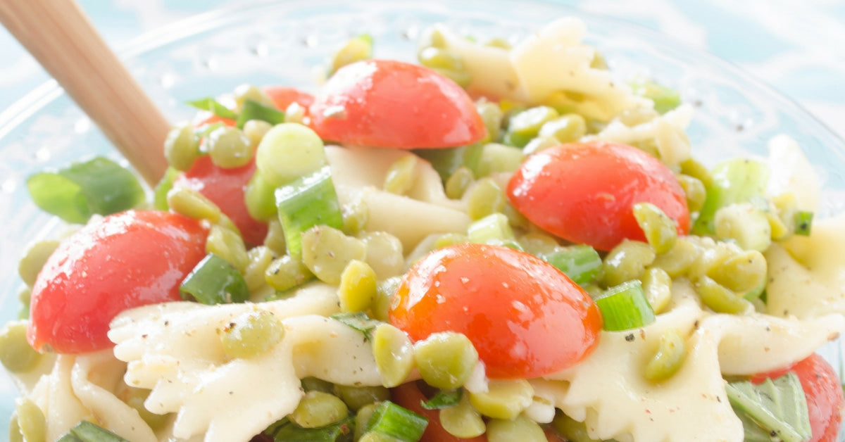 Palouse Brand Split Peas, Green Split Pea & Basil Salad