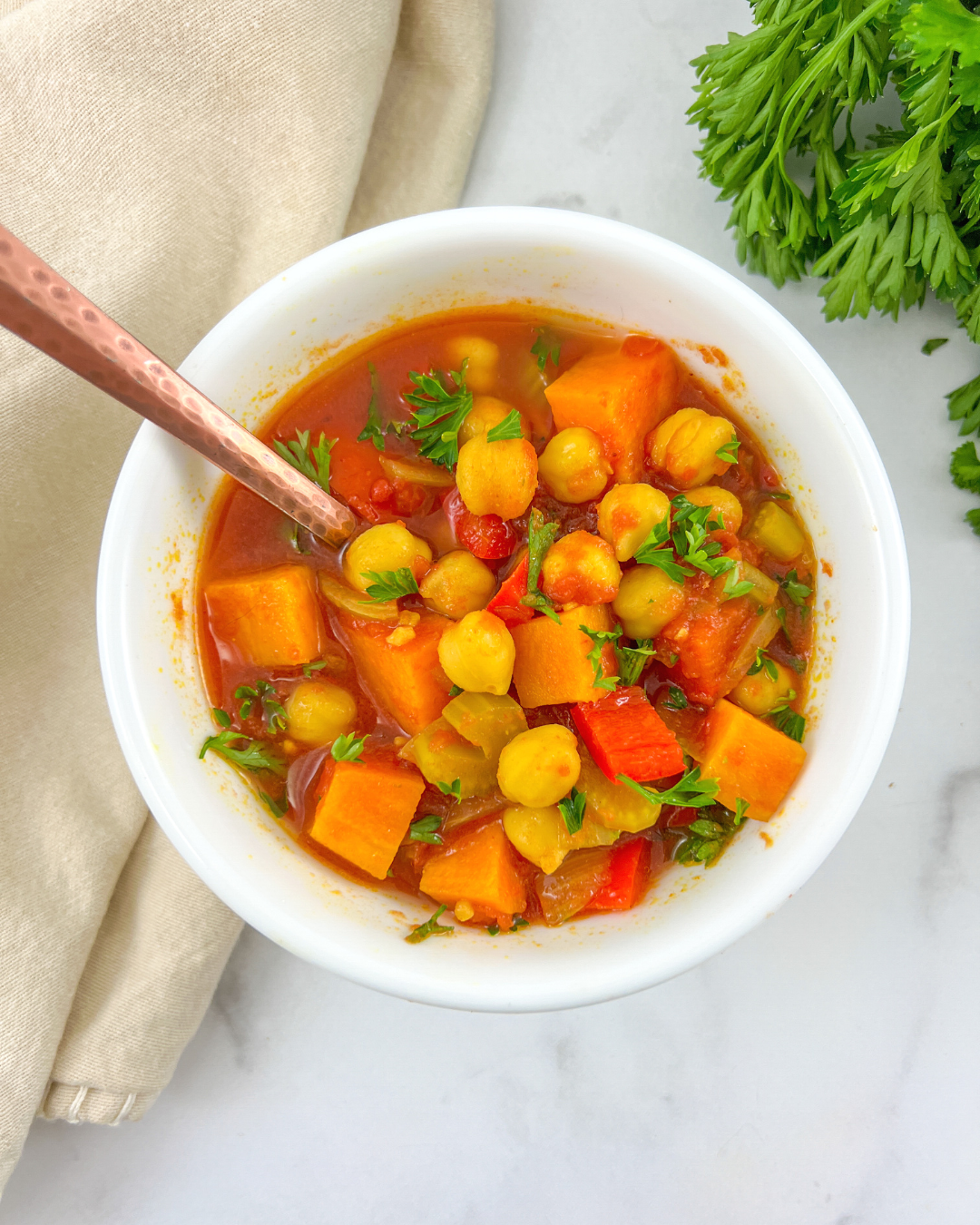 Mediterranean Chickpea Soup
&ndash; Palouse Brand