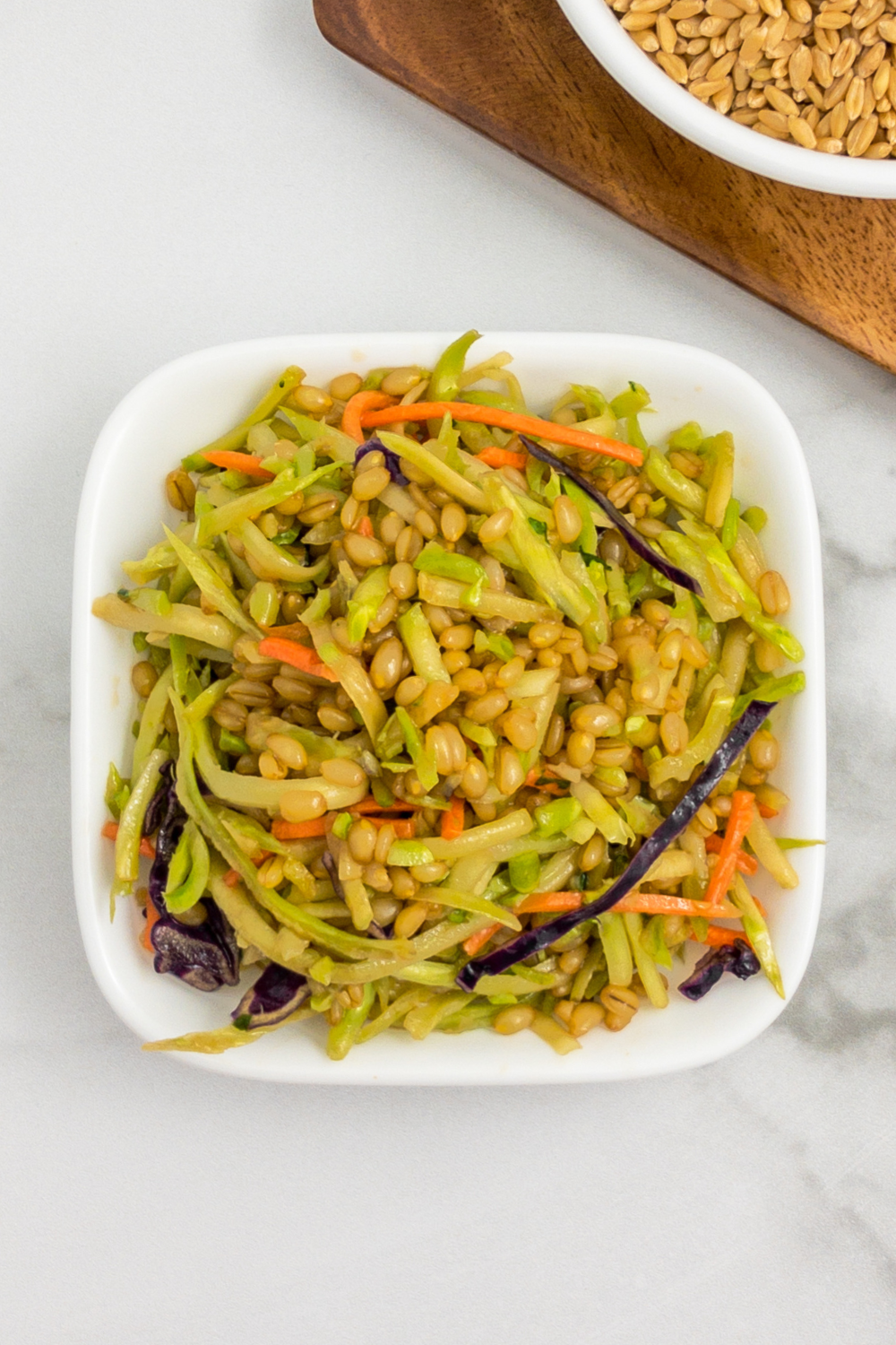 Asian Wheat Berry Salad
&ndash; Palouse Brand
