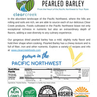 Pearl Barley Nutrition Facts