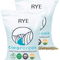Rye Berries | Certified Glyphosate Residue Free| 50 LBS (2-25 LB) | Value Pack
