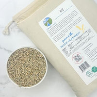 Rye Berries Cotton Bags
