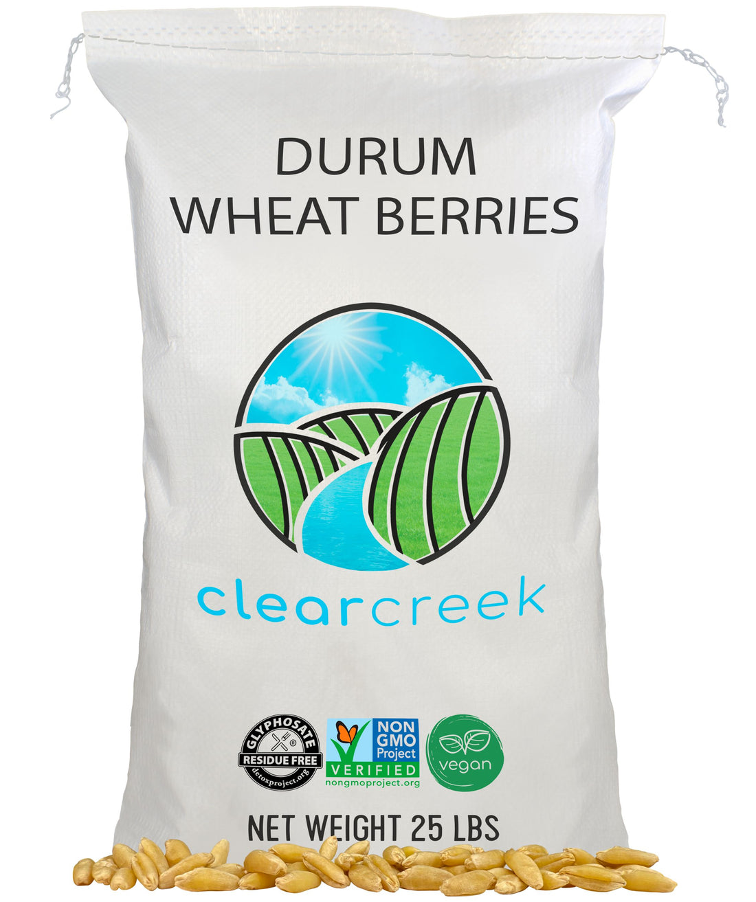 Bulk Durum Wheat Berries 25lb