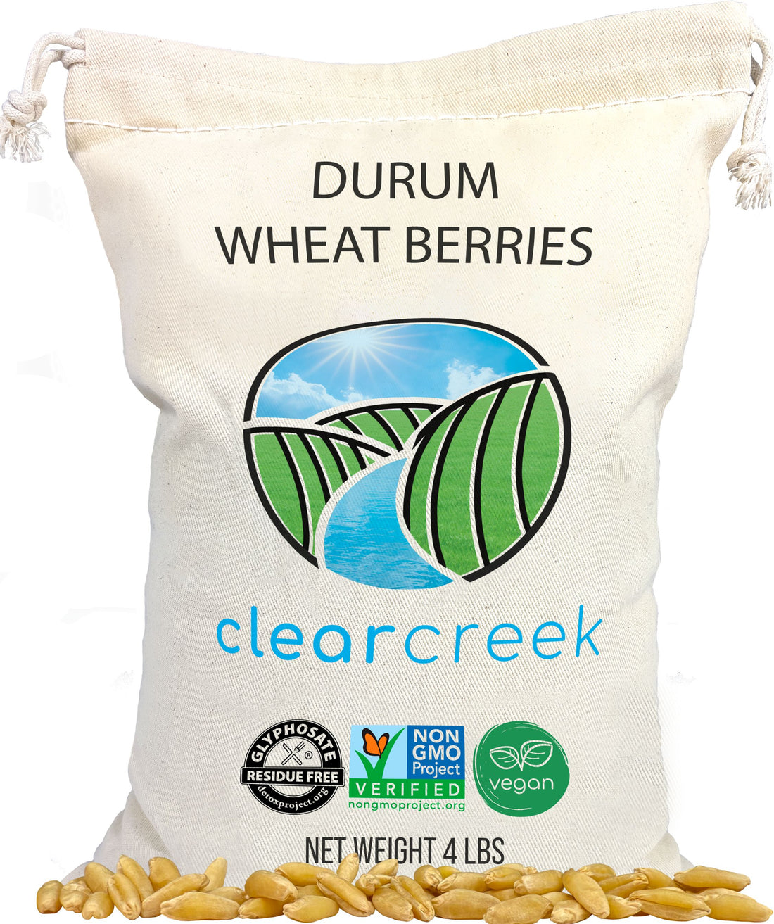 Durum Wheat Berries 4 lb
