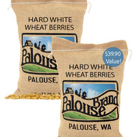 Hard White Wheat Berries | 10 lb (2 × 5 lb) | Certified Glyphosate Residue Free - Value Pack