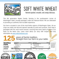 Soft White Wheat Bulk Value Pack | 50 lbs