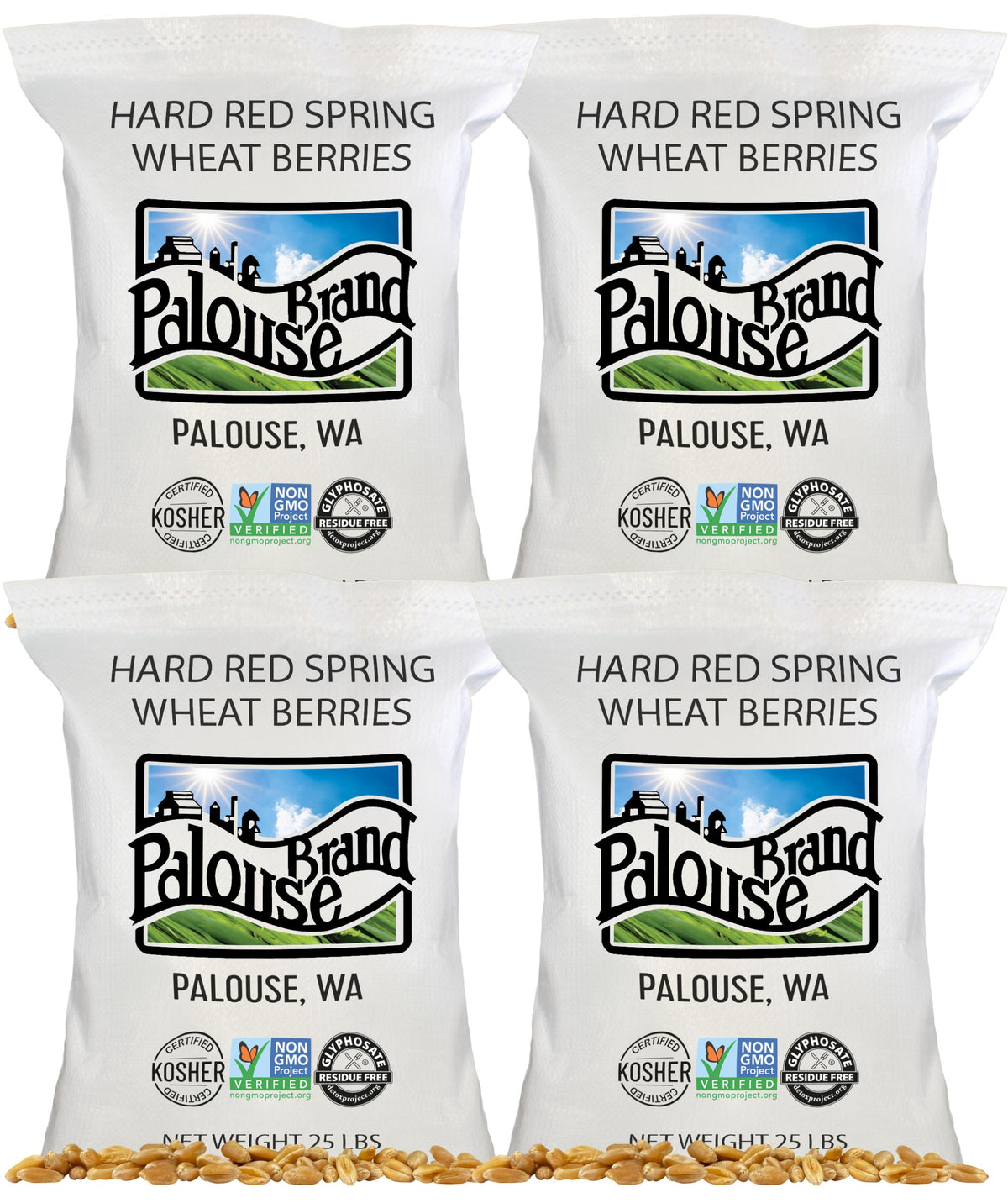 Red Spring Wheat Berries 100 lbs