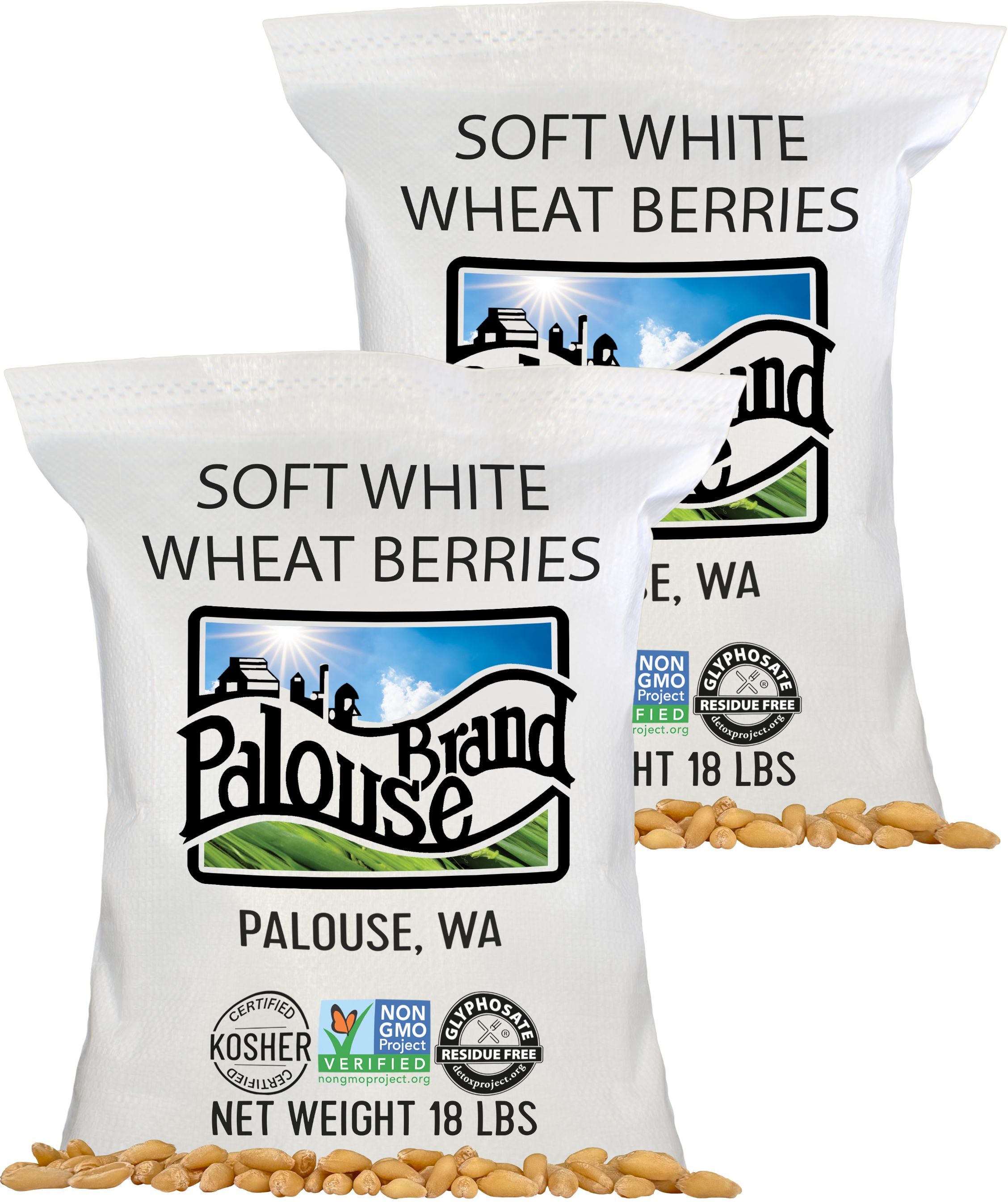 soft white wheat berries 36 lbs