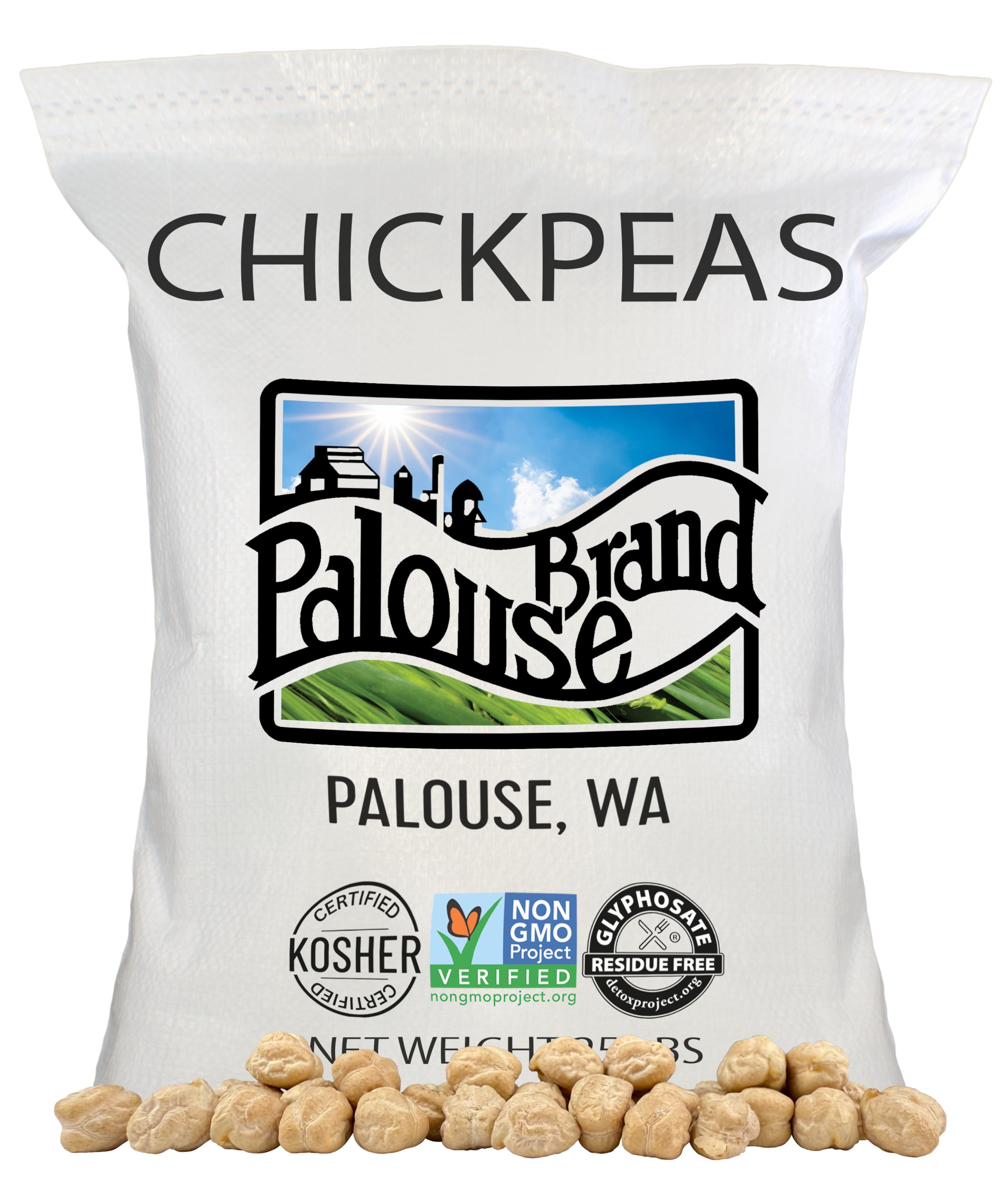 Chickpeas 25 lbs