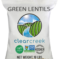 Green lentils 18 lbs