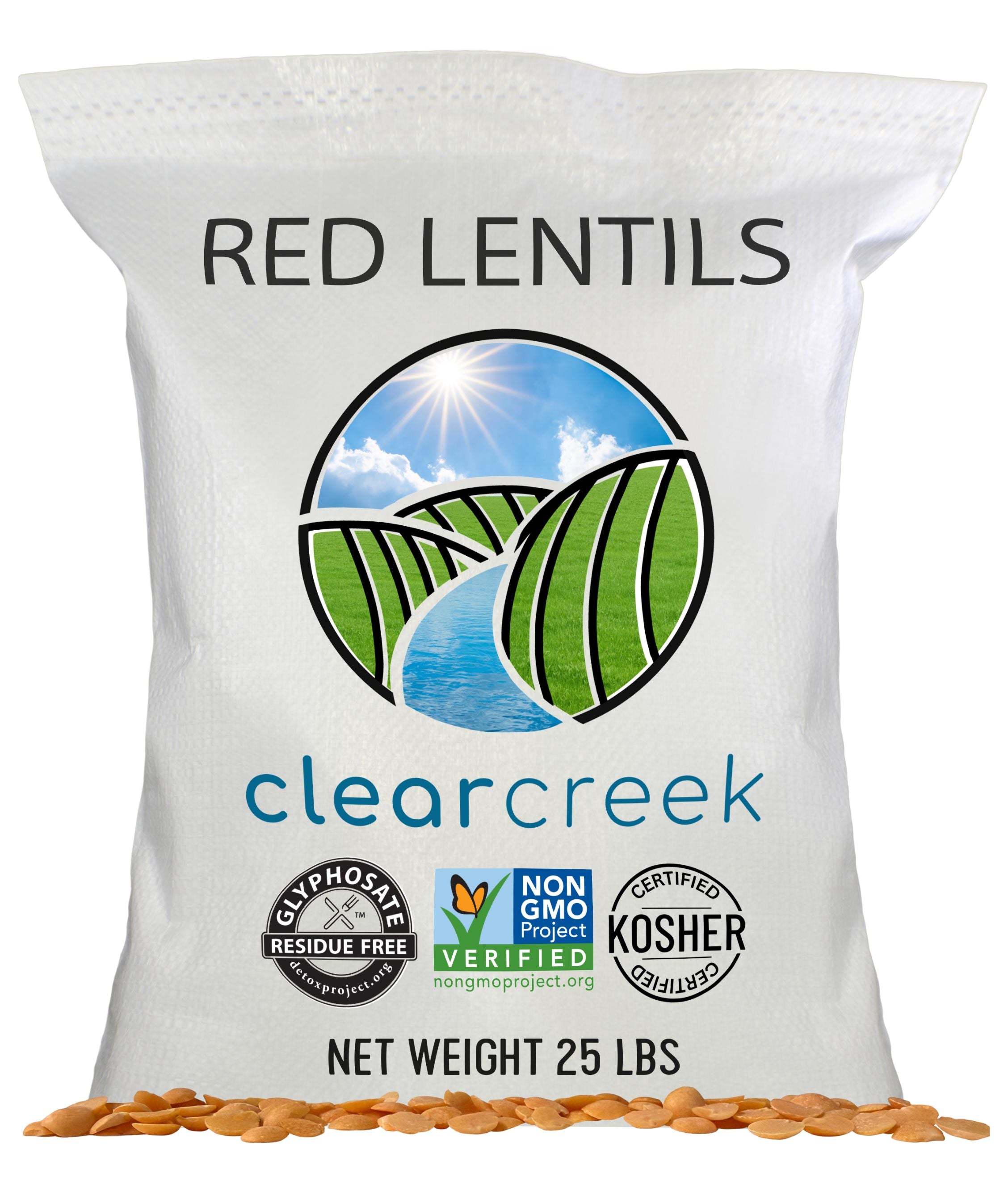 red lentil 25 lbs