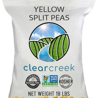 yellow split peas 18 lbs