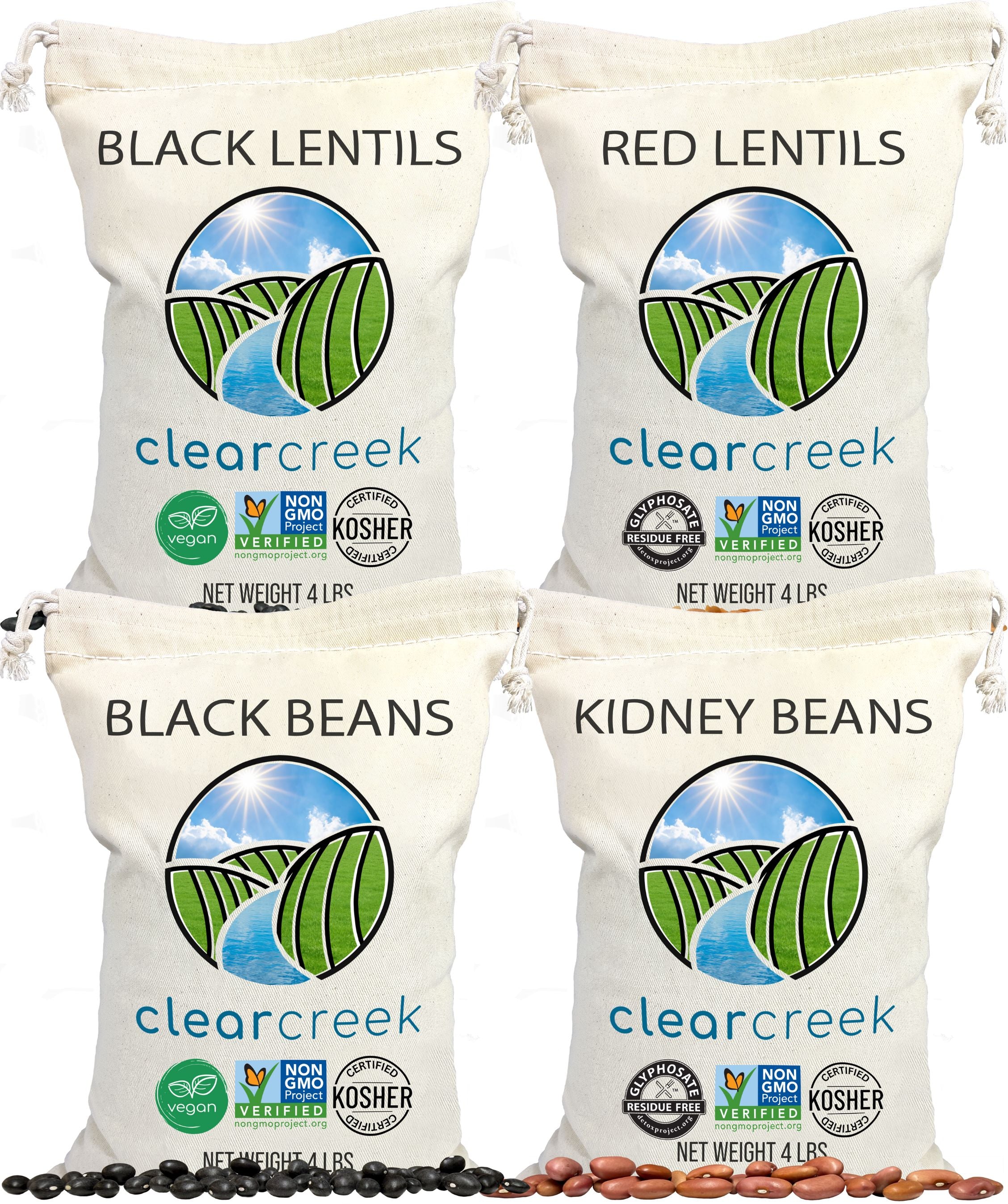 Lentils and Beans Variety 16 lbs