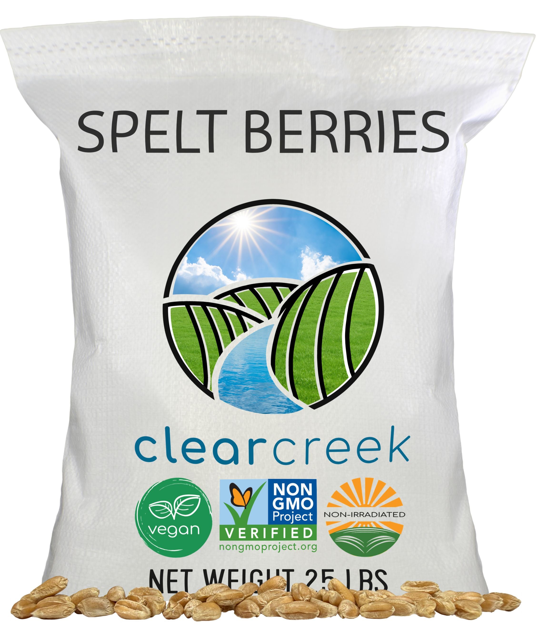 spelt berries 25 lbs