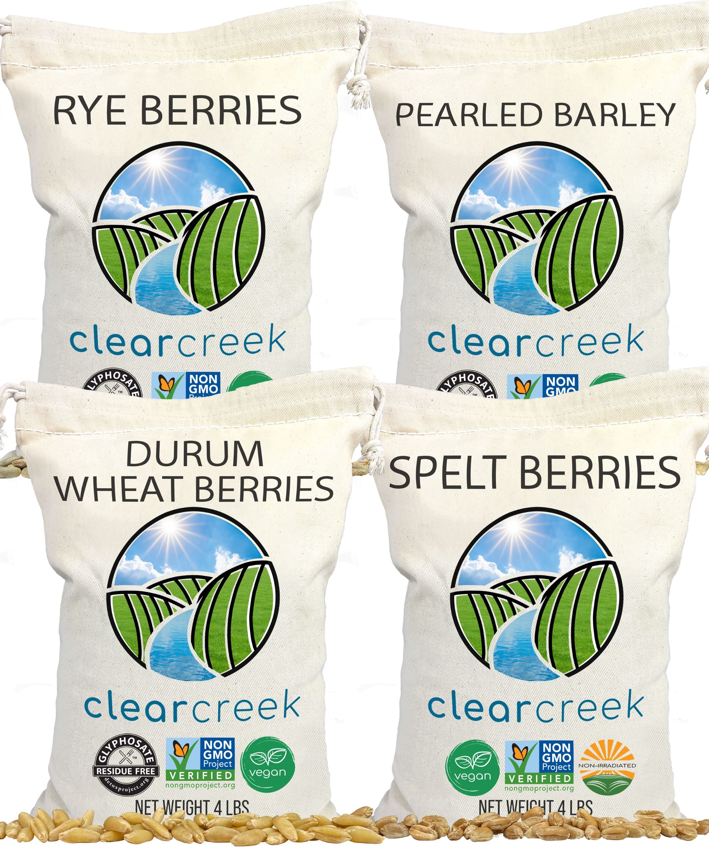 Grain Variety Bundle - 16 lbs