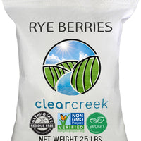 Rye Berries | Certified Glyphosate Residue Free | 25 LB