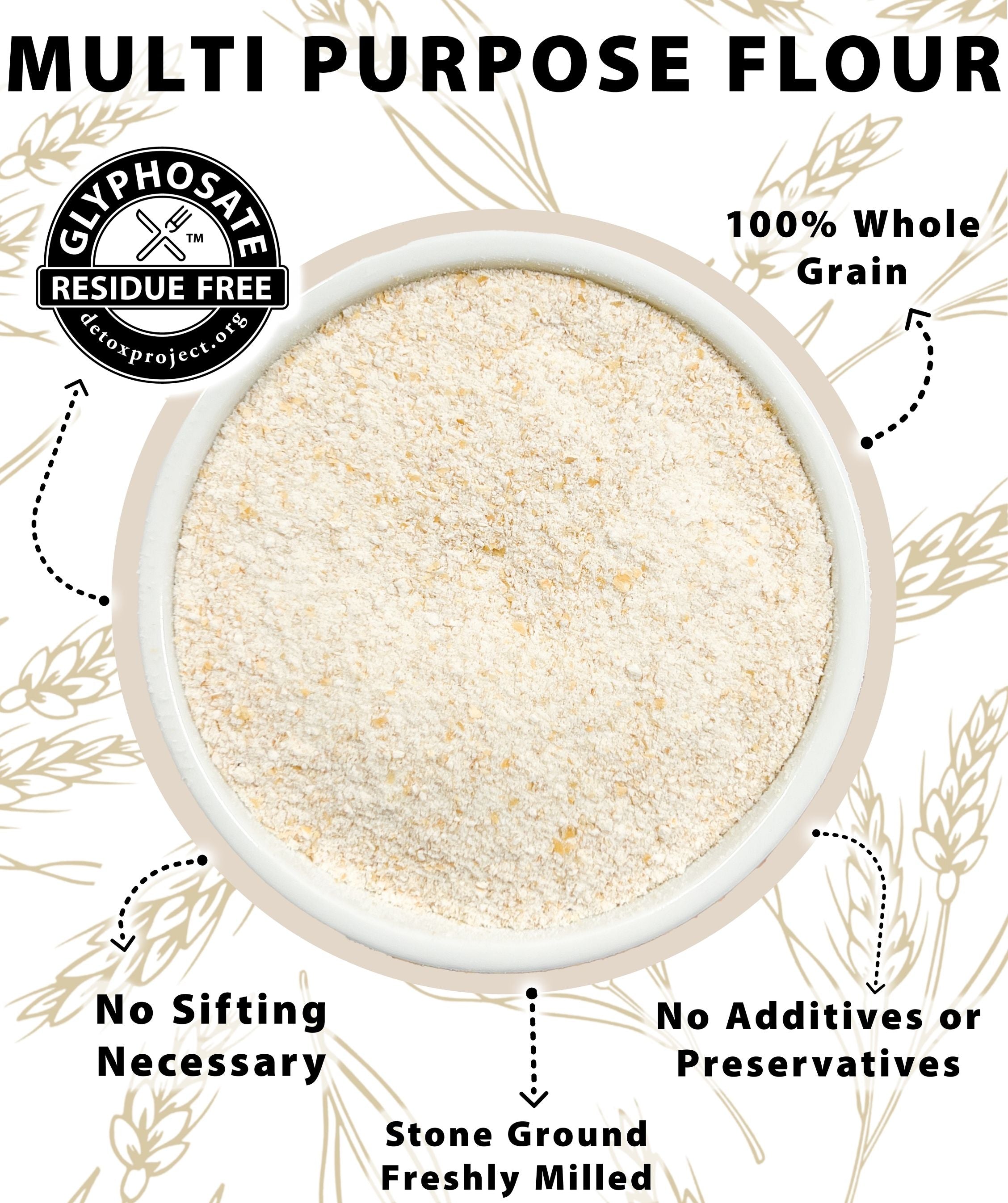 how to use whole grain multipurpose flour