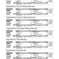 Grains Nutrition Facts