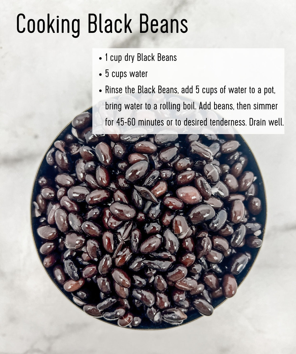 how to cook black beans