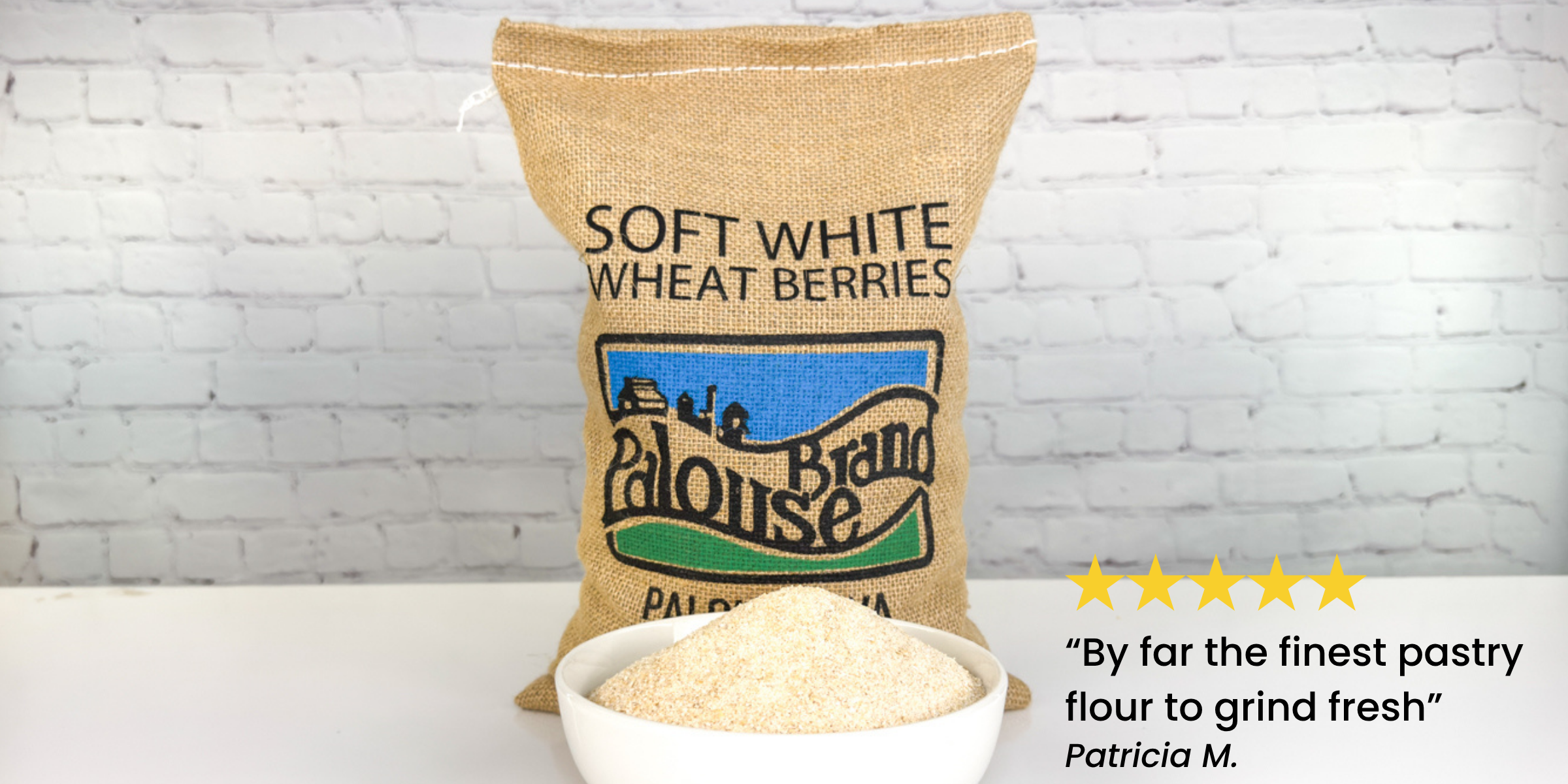 Soft White Wheat Berries Fresh Milled Flour