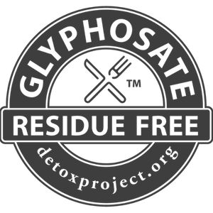 glyphosate residue free certification