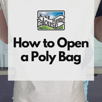 How to open poly bag