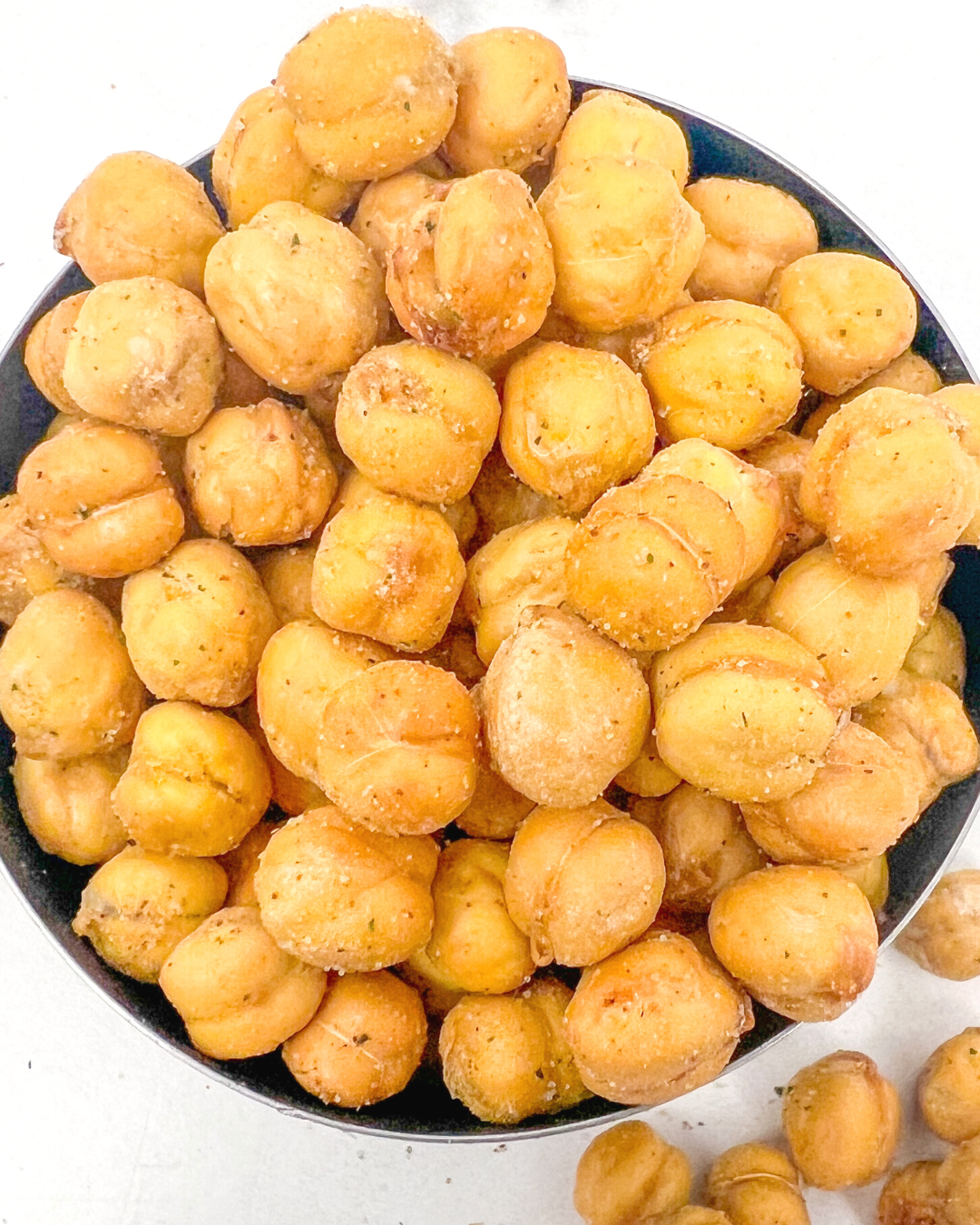 roasted chickpeas garbanzo beans air fryer 