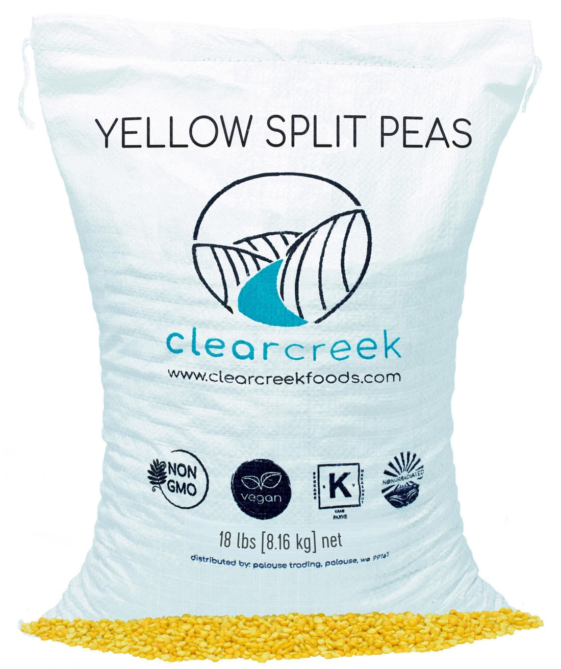 Yellow Split Peas 18 LB