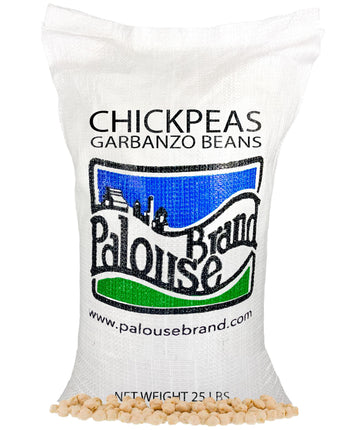 Bulk Chickpeas 25 LBS Poly Bag