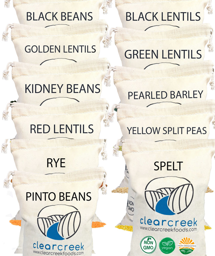 Bulk Dry Grains and Legumes