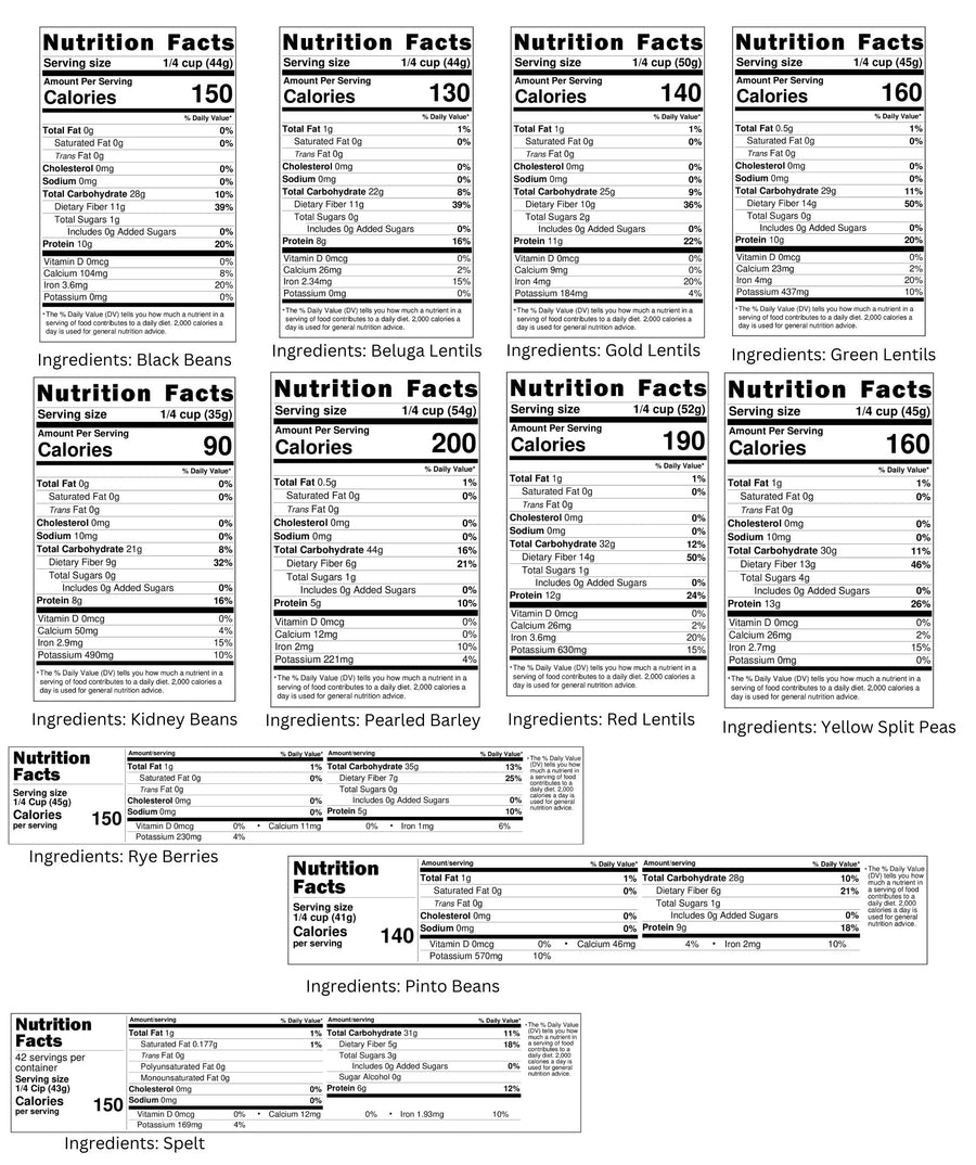 Clear Creek Nutrition Facts