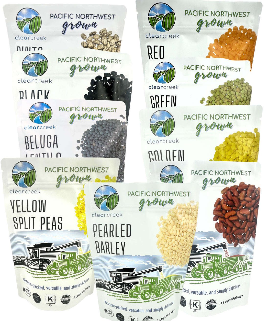 Dry Grains and Legumes