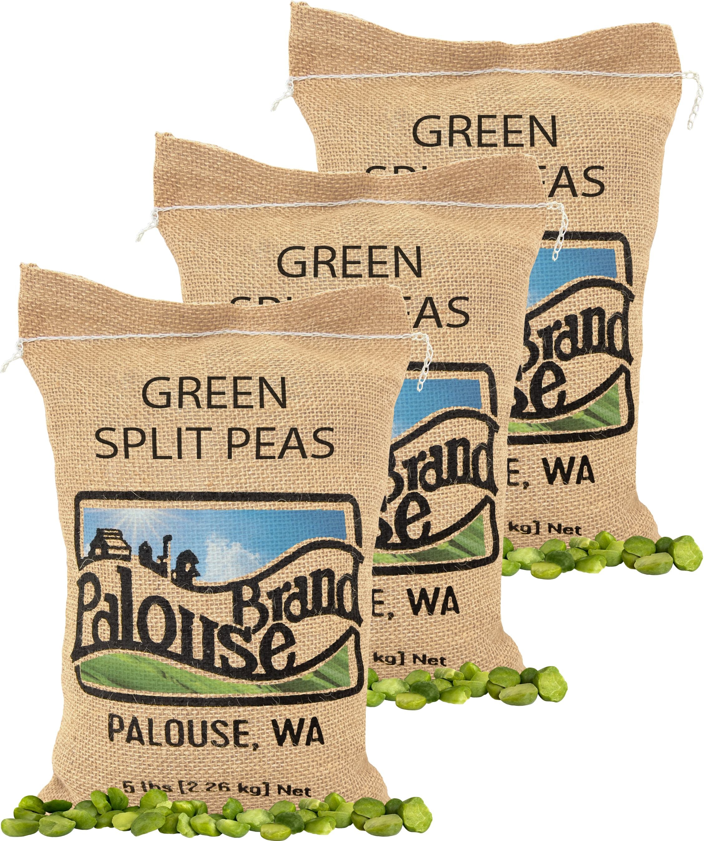 Green Split Peas - Value Pack - 15 lb