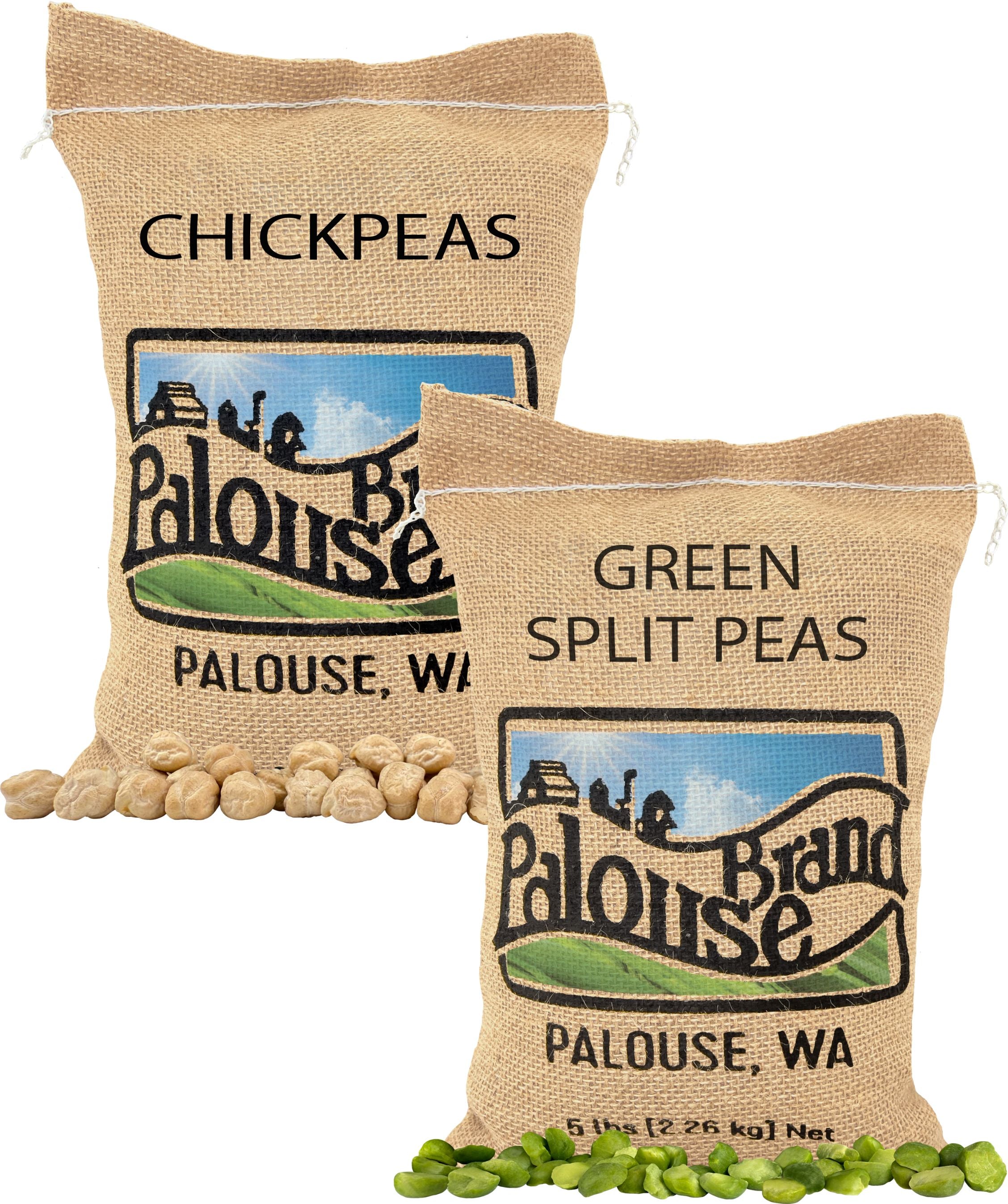 Chickpeas Green Split Peas 10 lb