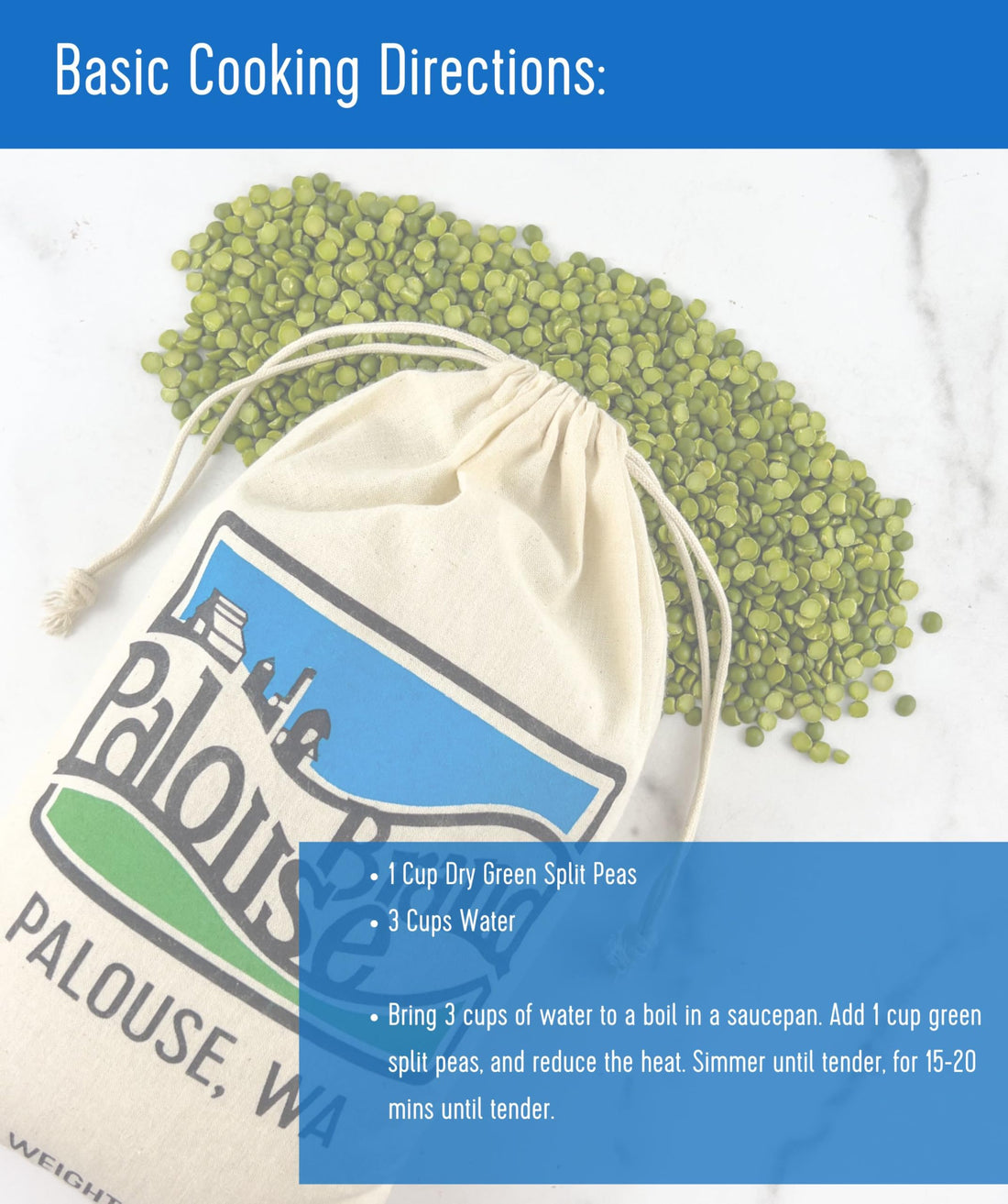 Green Split Pea Value Pack | 10 lbs