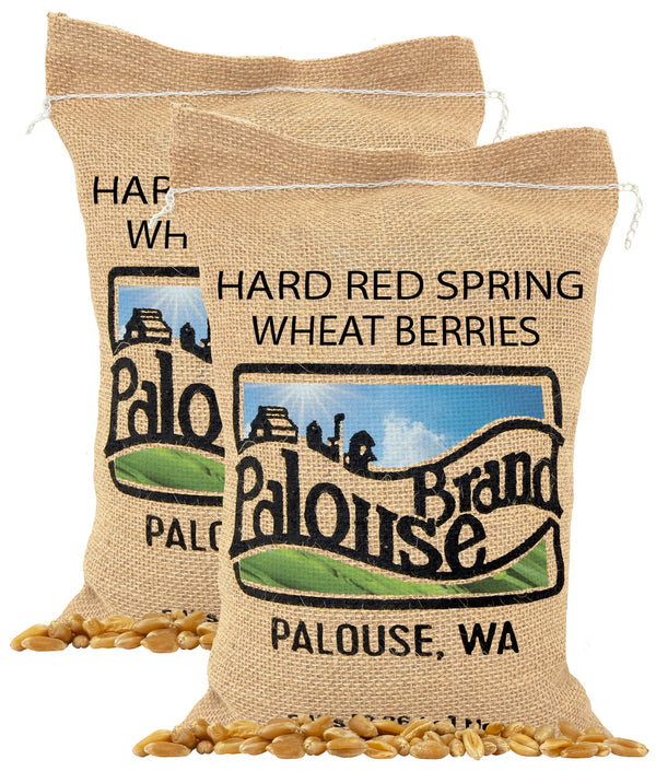 Hard Red Spring Wheat Berries | 10 lb (2 × 5 lb) | Certified Glyphosate Residue Free - Value Pack