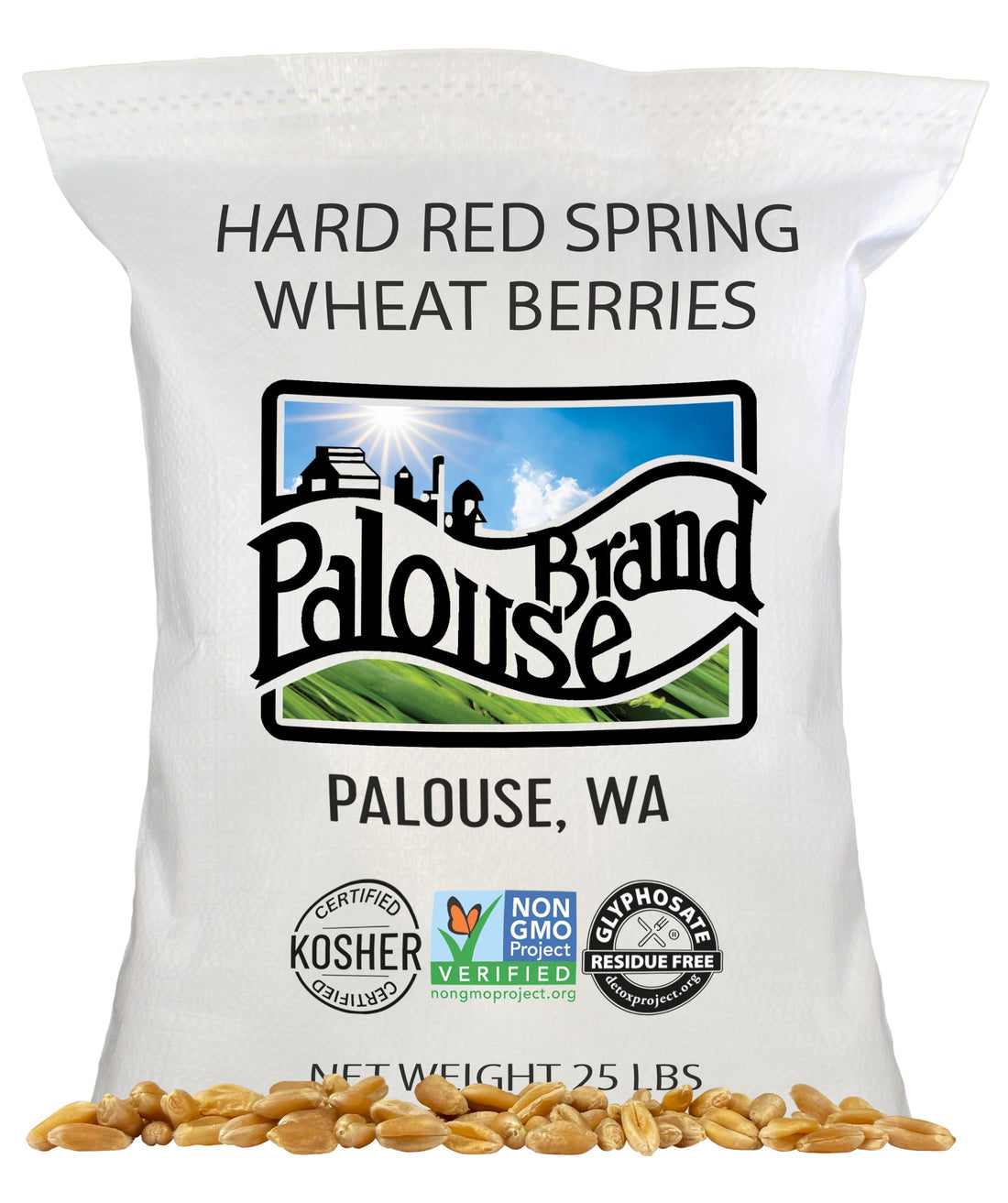 spring wheat herbicides Wheat BERRIES, Hard Red SPRING, 25 lb Bag