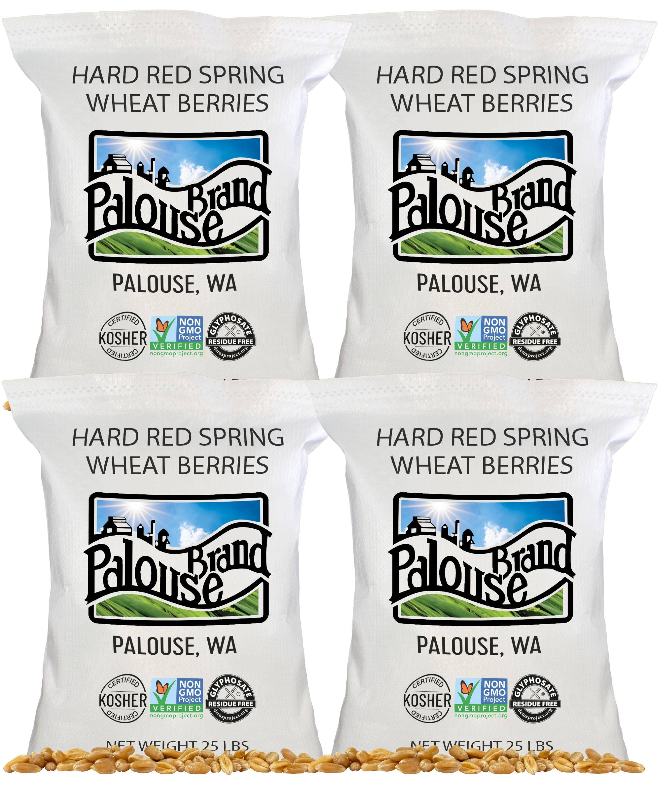 Red Spring Wheat Berries 100 lbs