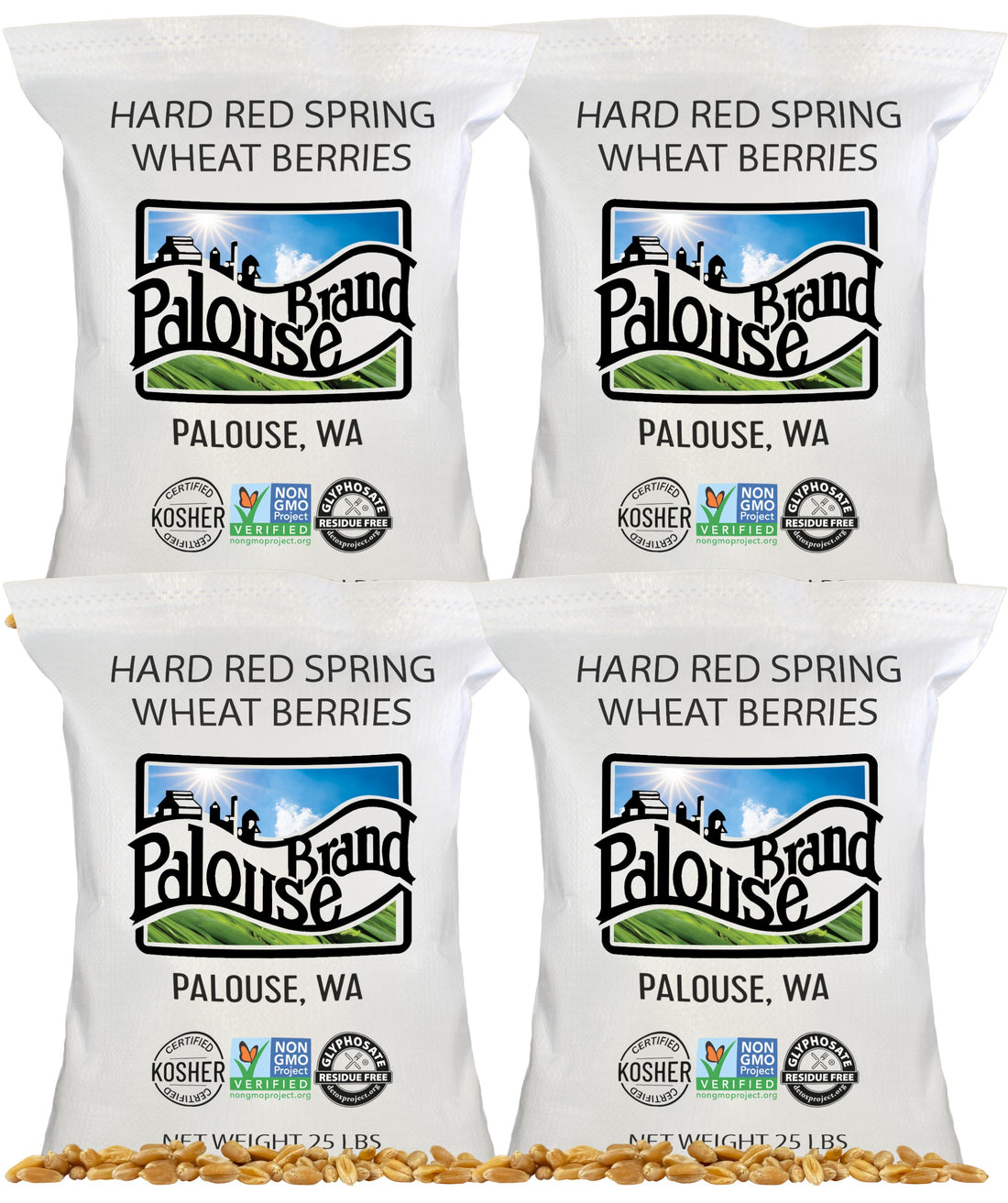 Red Spring Wheat Berries 100 lbs