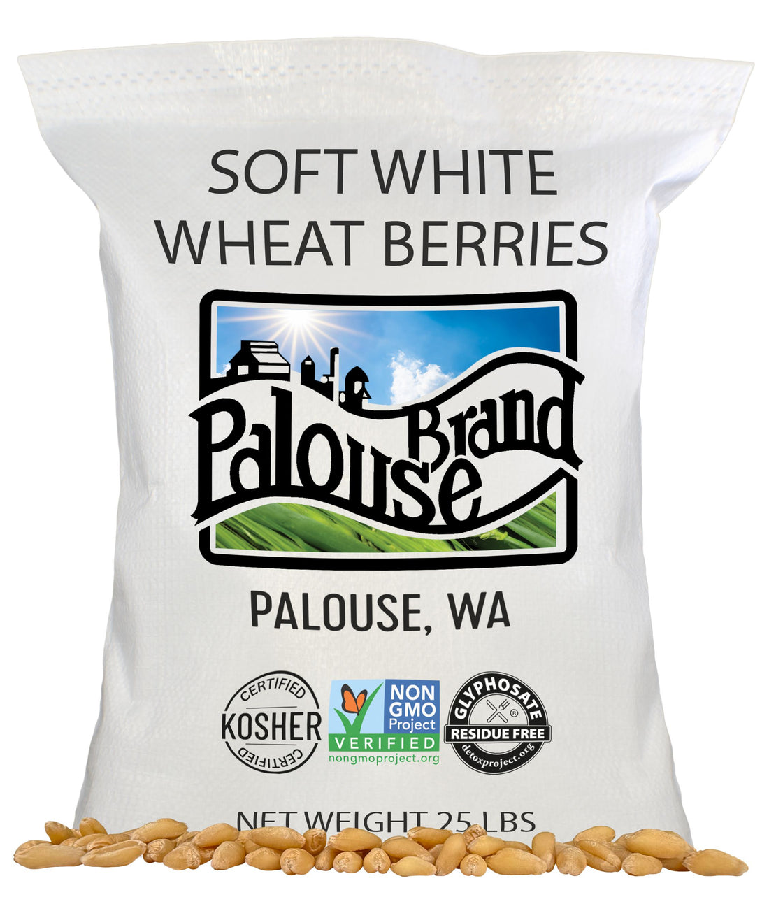 bulk soft white wheat berries 25 lbs
