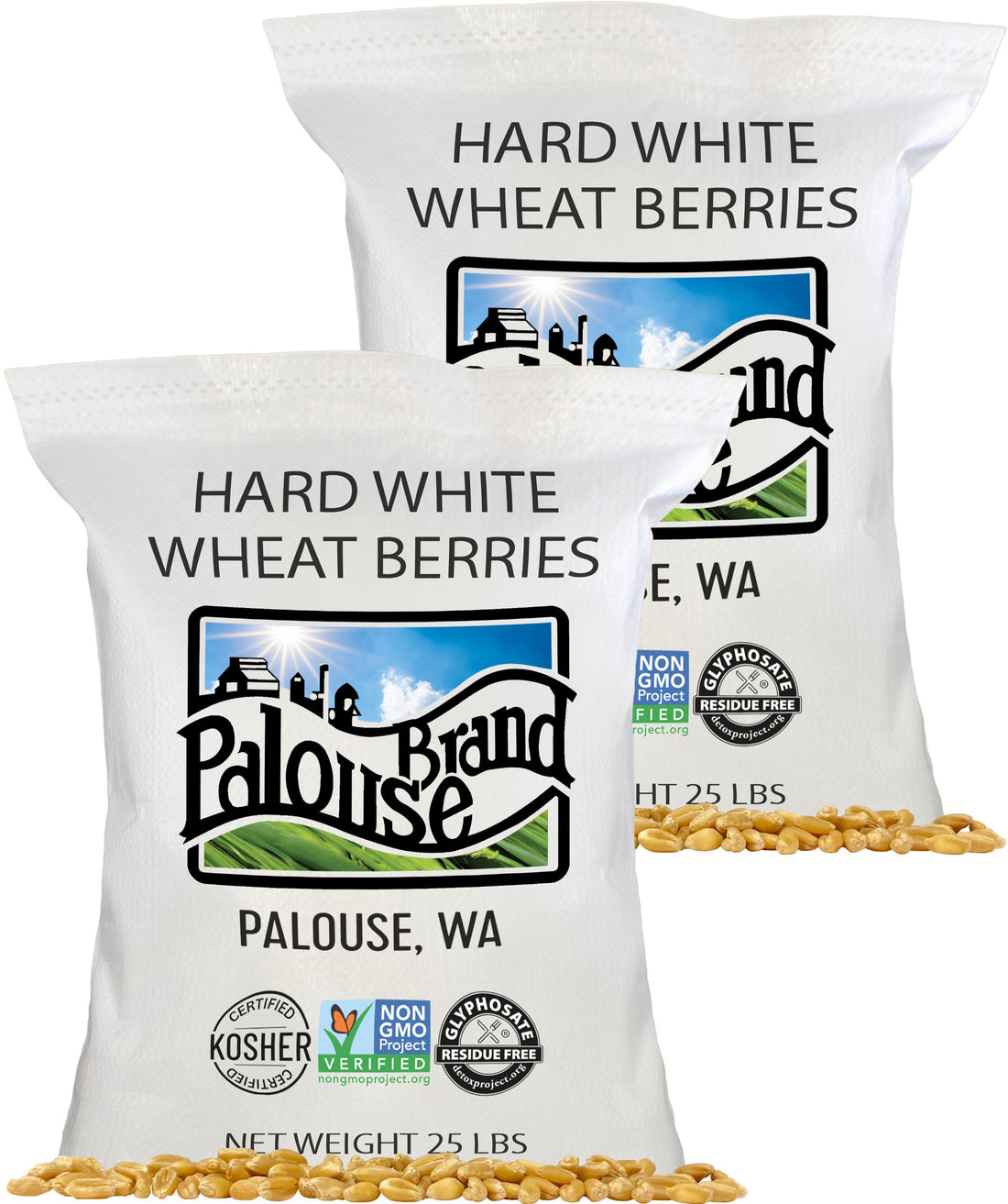 hard white wheat berries 50 lbs