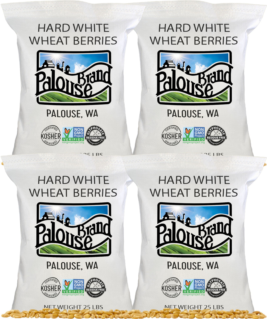hard white wheat berries 100 lbs
