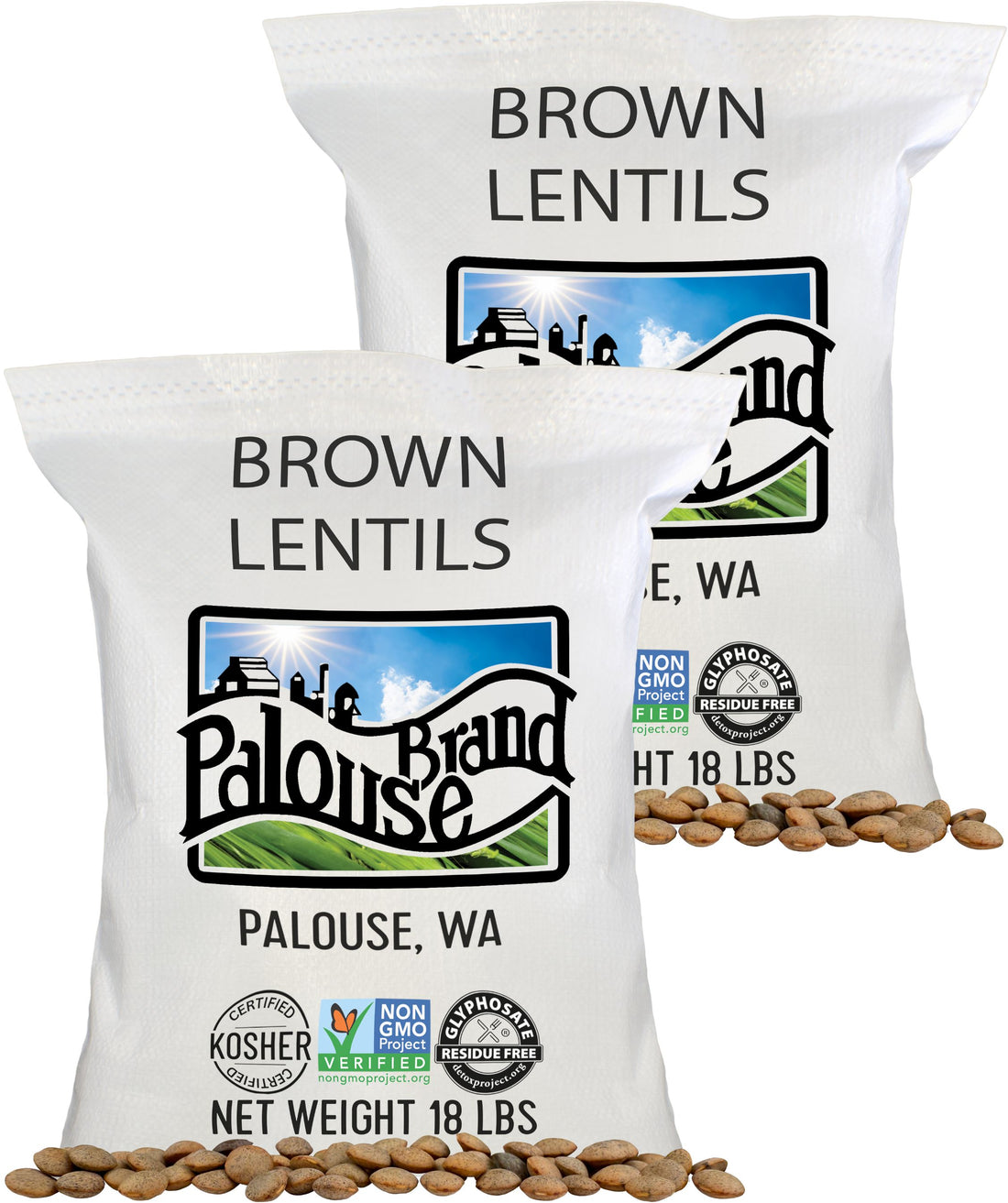 Brown Lentils 36 lbs