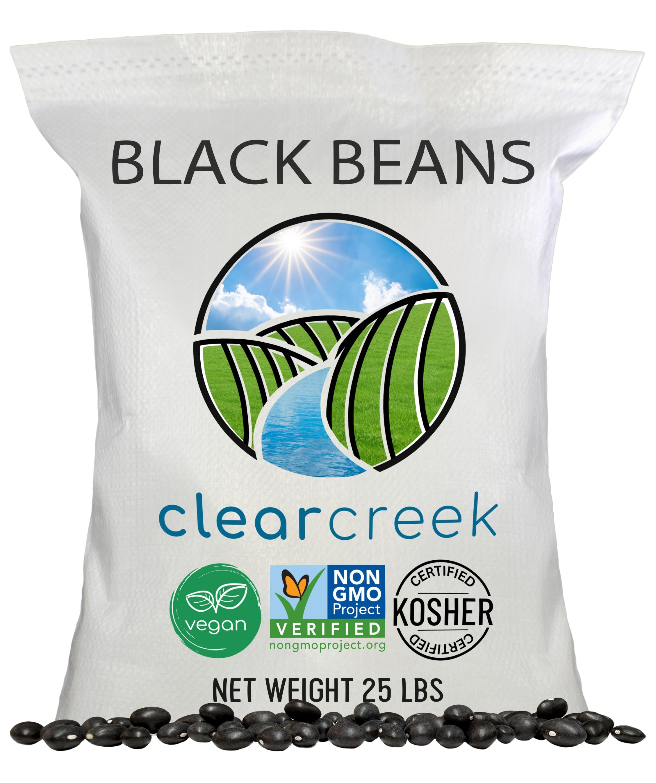 Black Beans 25 lbs