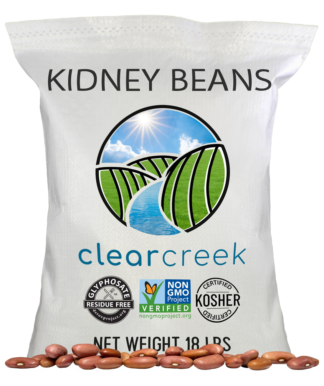 kidney beans 18 lbs