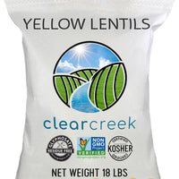 yellow lentils 18 lbs