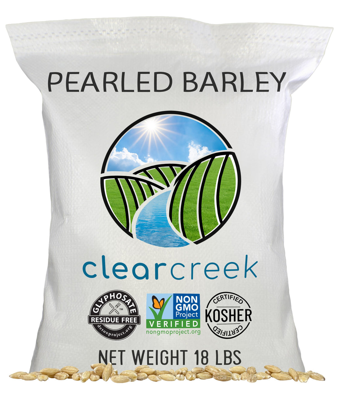 pearl barley 18 lbs