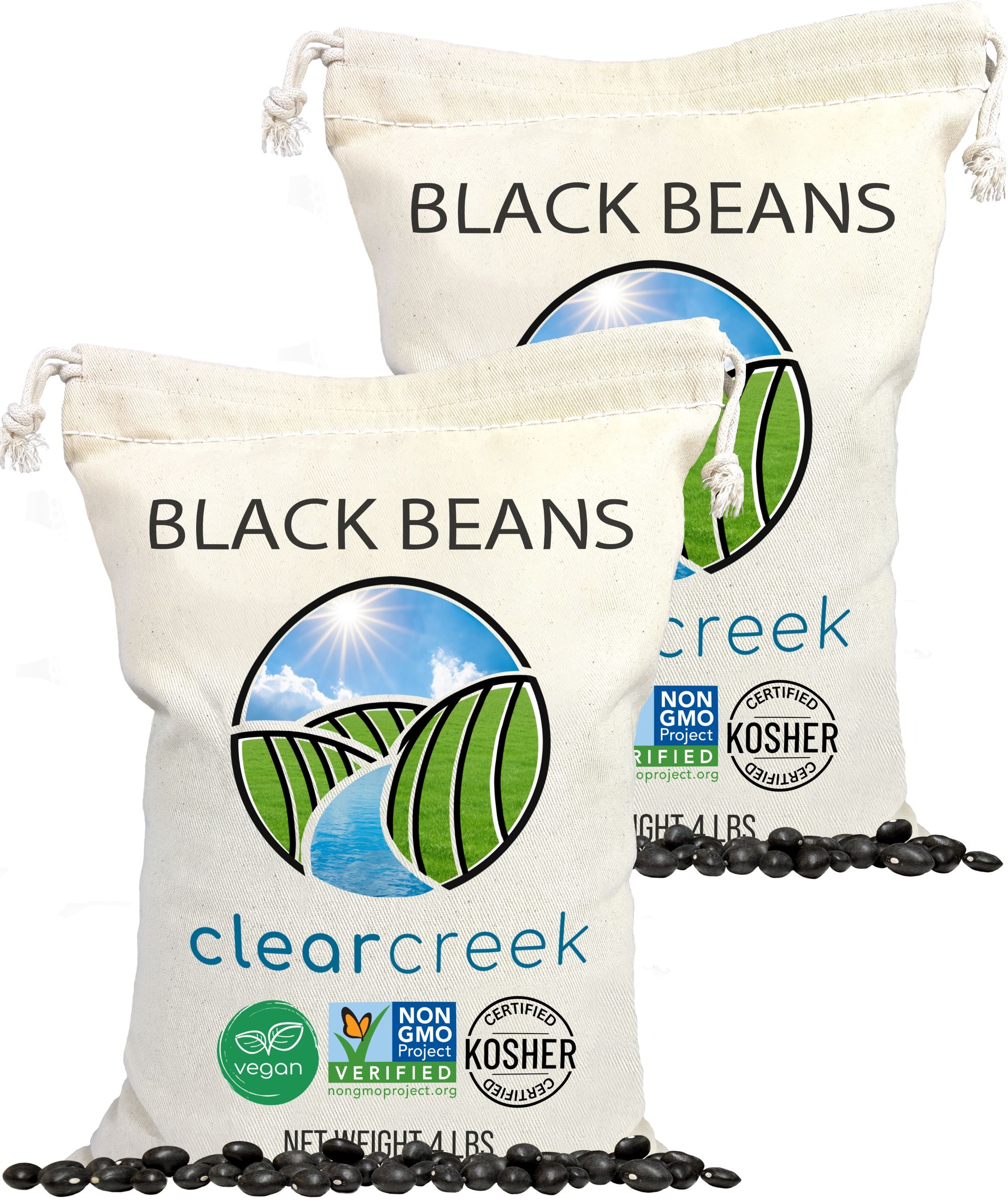 black beans 8 lbs