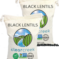 Black Lentils Value Pack | 8 lbs (2-4 bags)