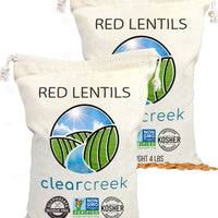 red lentils 8 lbs